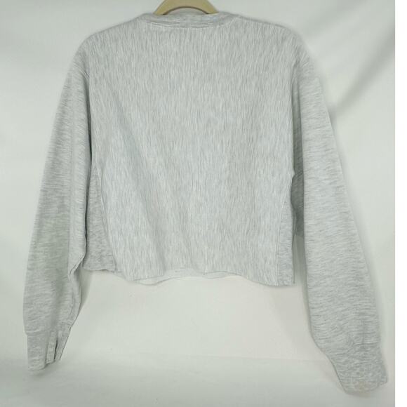 Champion Vintage North Carolina Relaxed Cropped Sweatshirt – Gray – Size Small - Picture 5 of 6